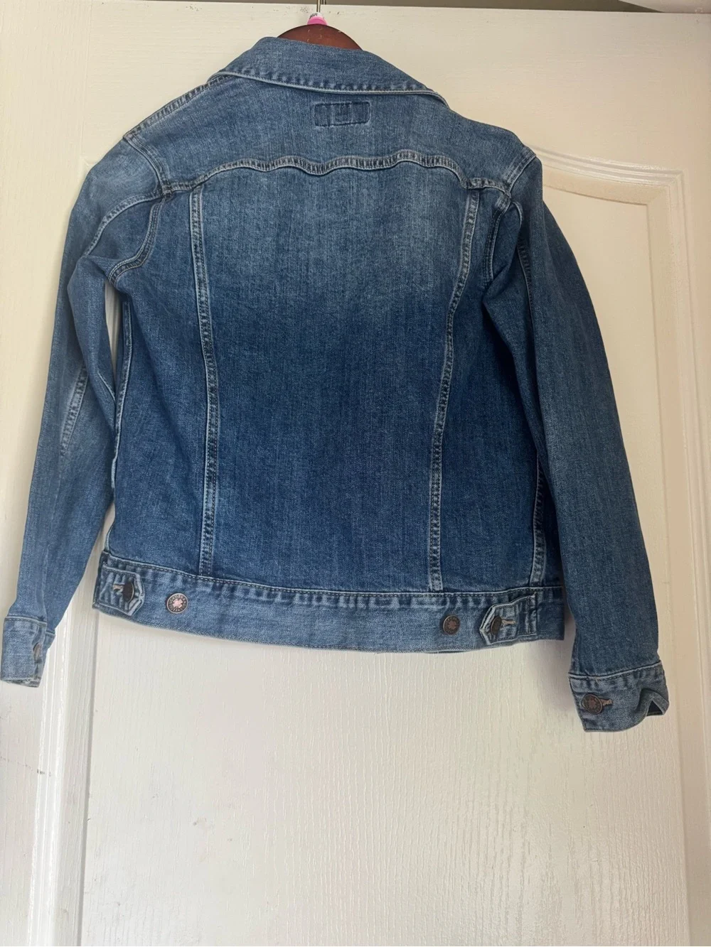 Lucky Brand Medium Wash Blue Denim Jacket - Picture 4 of 7